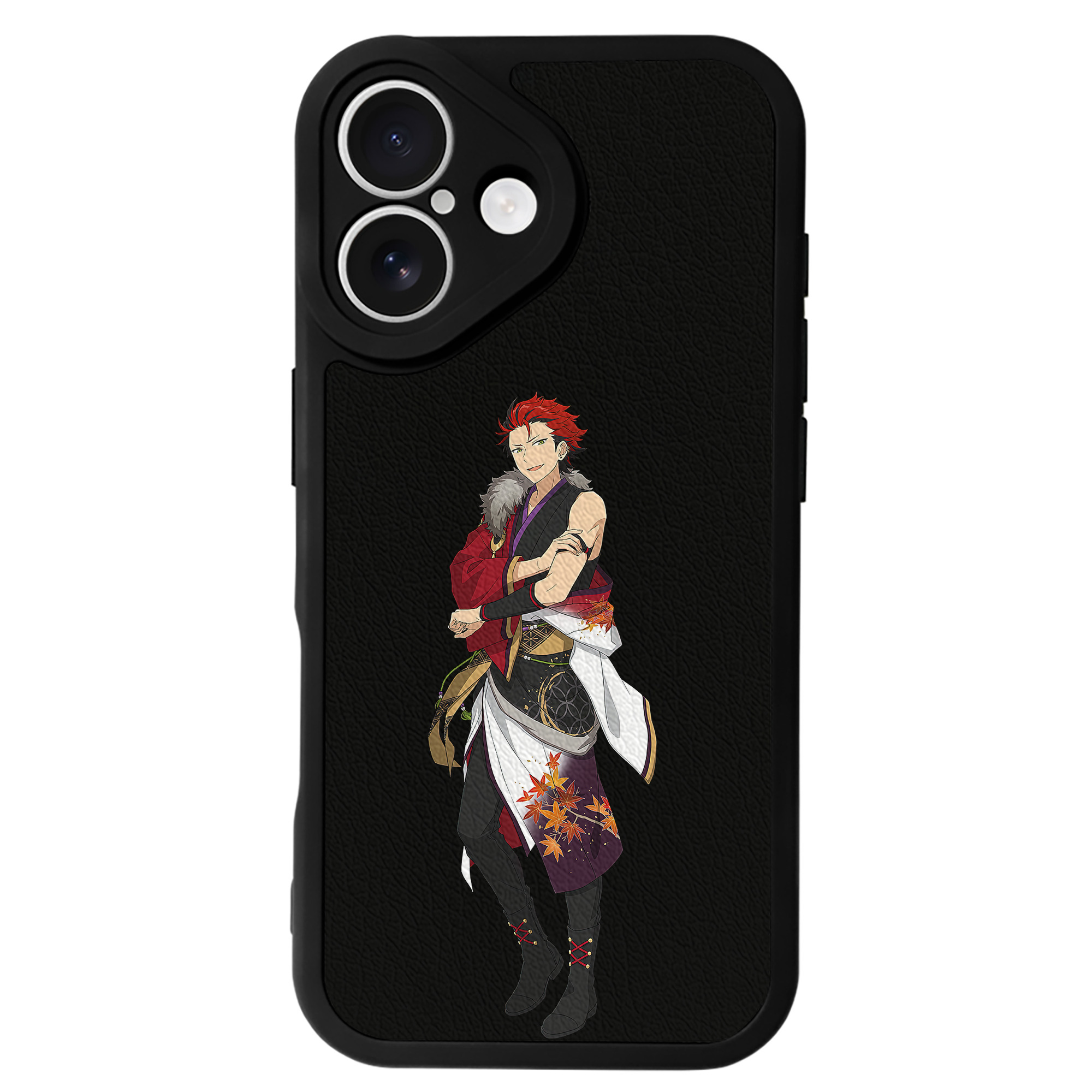 （画像用） あんさんぶるスターズ! Ensemble Stars 【iPhone 16シリーズ対応】シリコンスマホケース（レザー調） 材質：シリコン